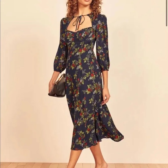 Poulter Dress in Bordeaux NWT - Picture 2 of 8